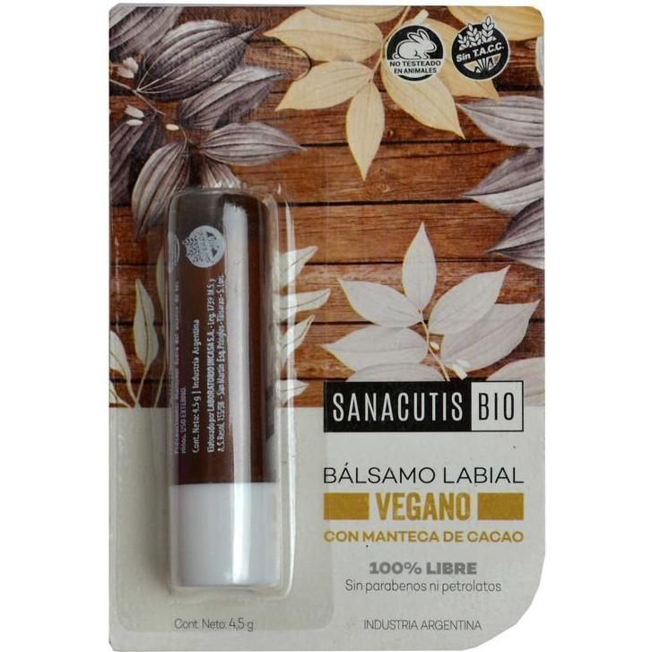 Bálsamo Labial Sanacutis Vegano 4.5 g