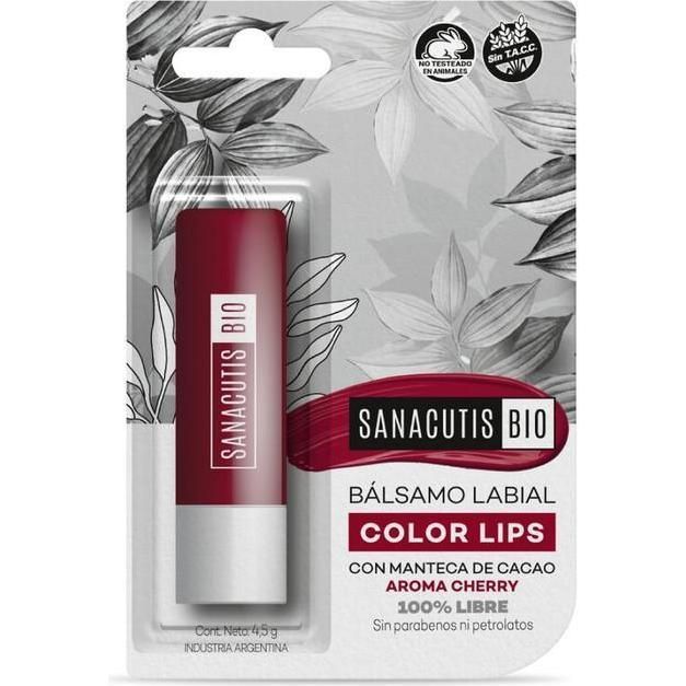 Bálsamo Labial Sanacutis Color Lips Cherry 4,5 g