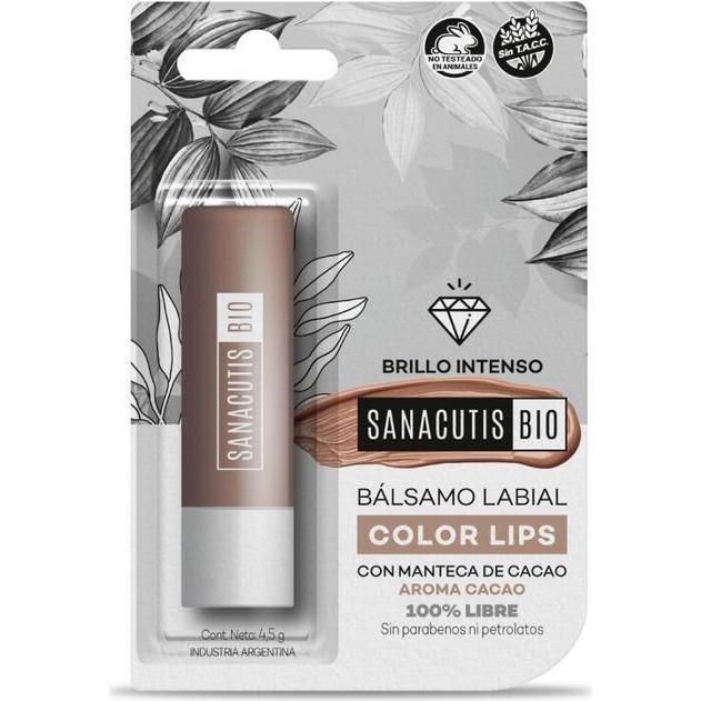 Bálsamo Labial Sanacutis Cacao Color Lips 4.5 g