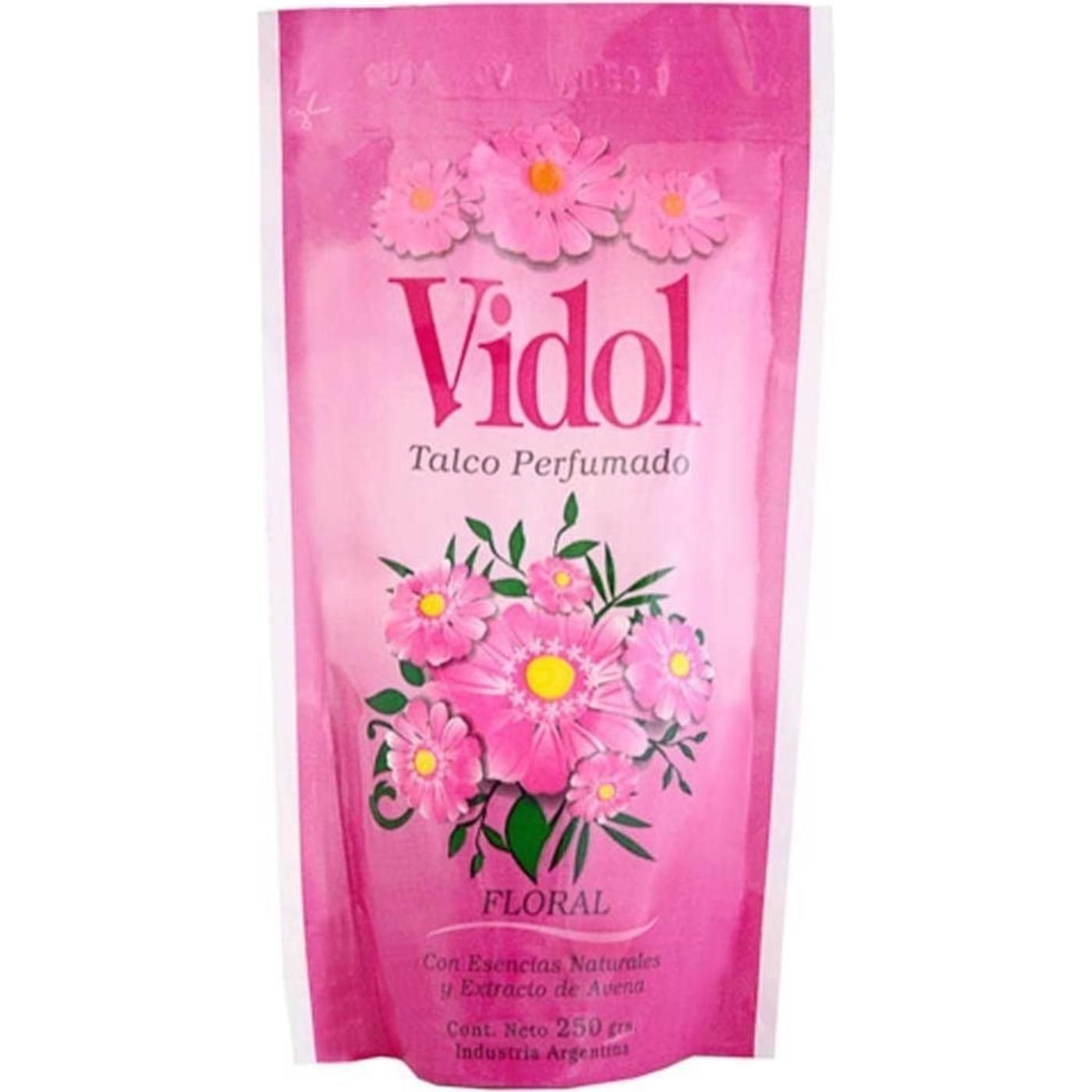 Talco Corporal Vidol Perfumado 250 g