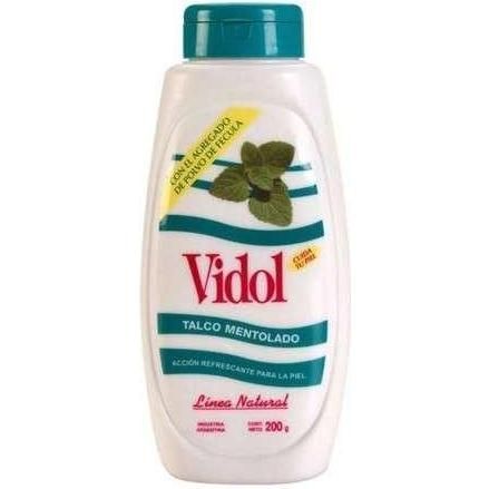 Polvo Vidol Talco Mentolado 200 g
