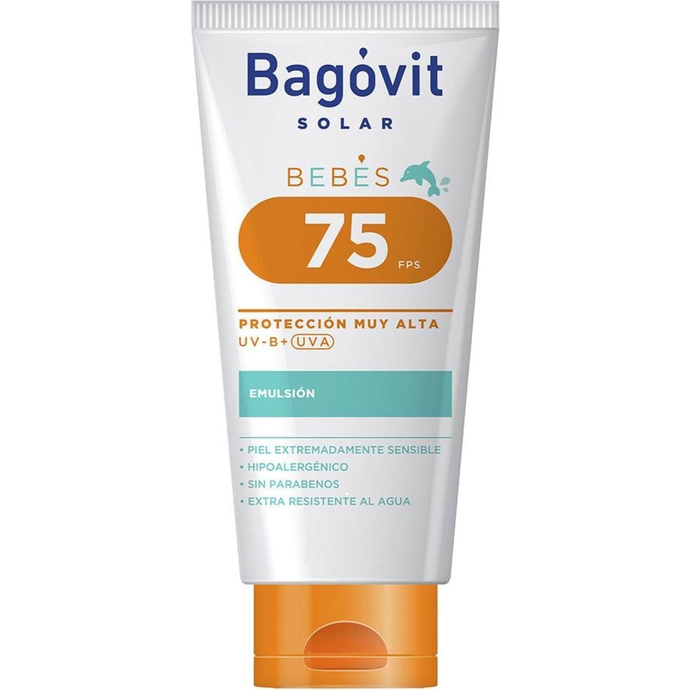 Crema Bagovit Solar Emulsión Bebé 180 g