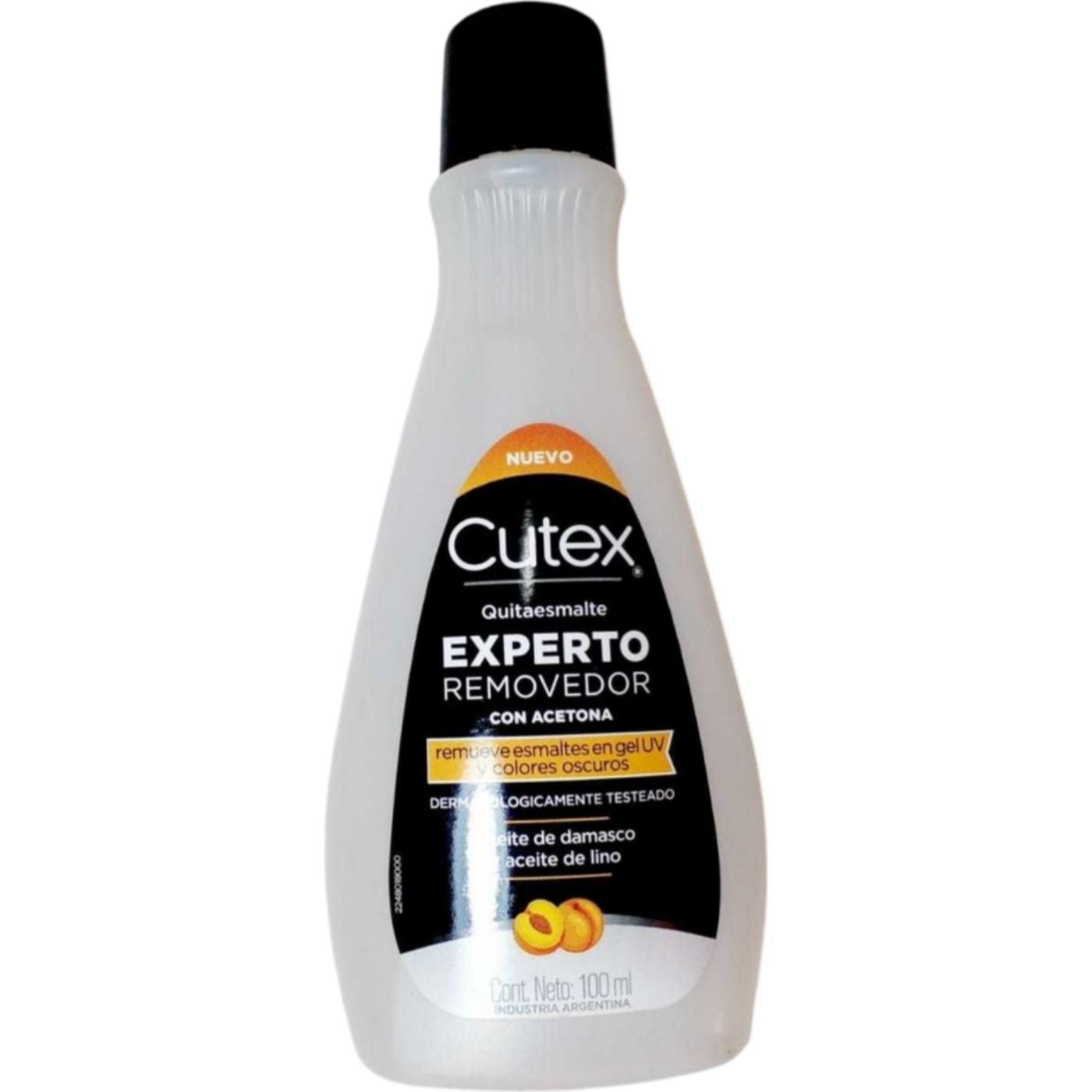 Quitaesmalte Cutex Experto Removedor 100 ml