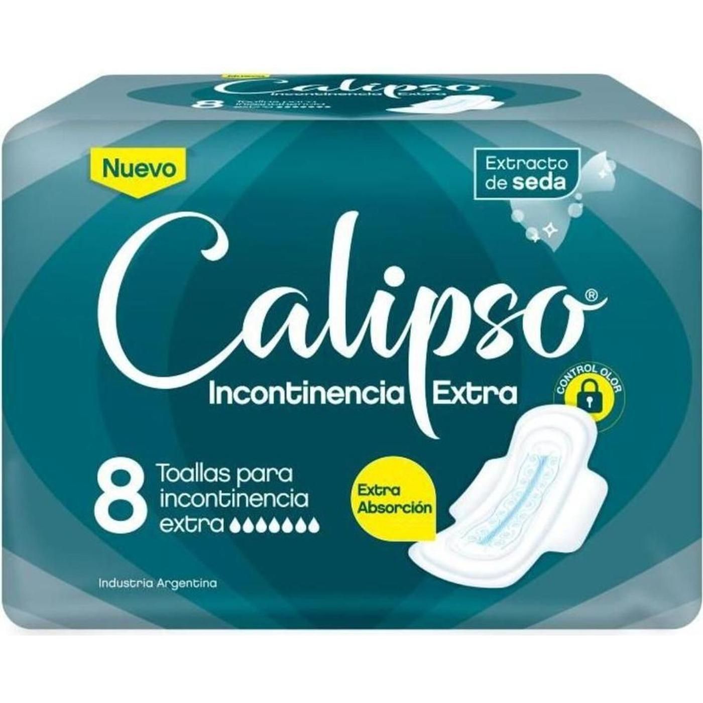 Aposito Femenino Calipso Incontinencia Extra 8 Unidades