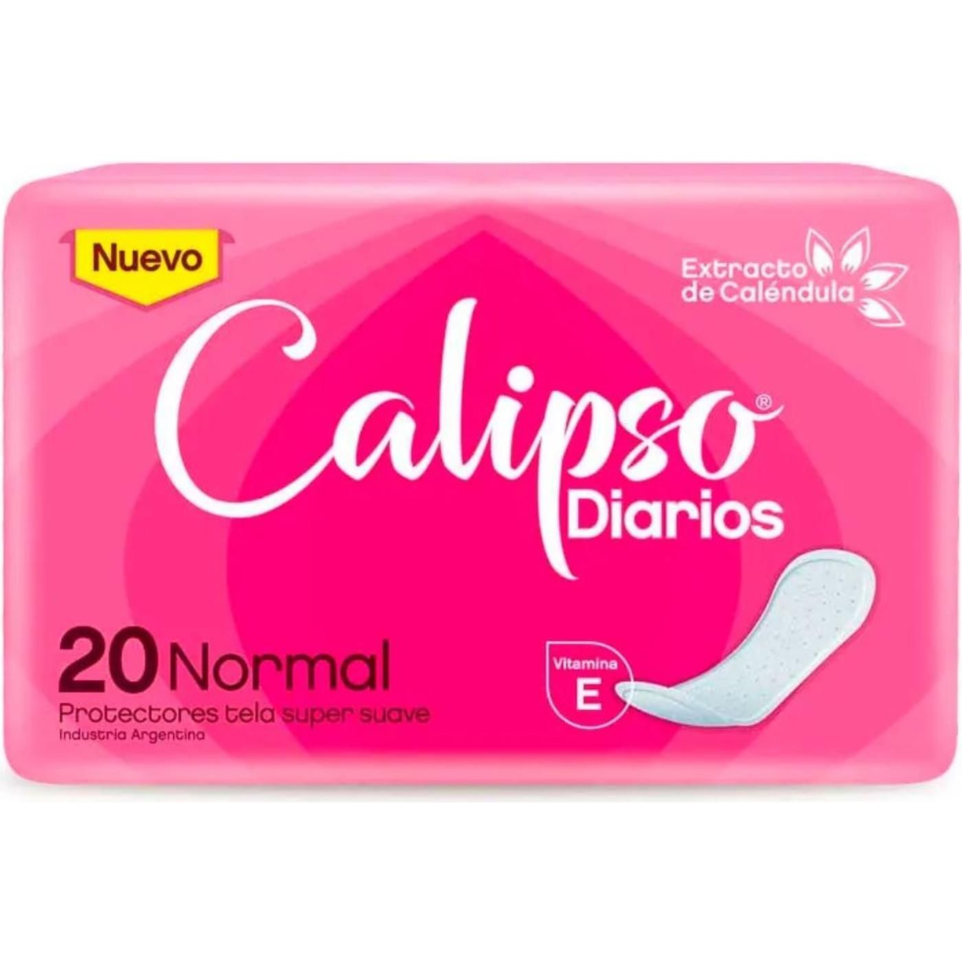 Protector Dario Calipso Normal Con Calendula 20 Unidades