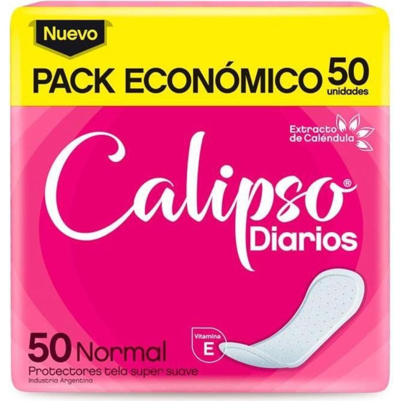 Protector Diario Calipso Normal 50 Unidades