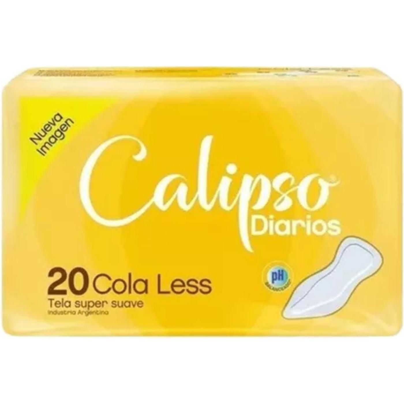Protector Diario Calipso Colaless Con Calendula 20 Unidades