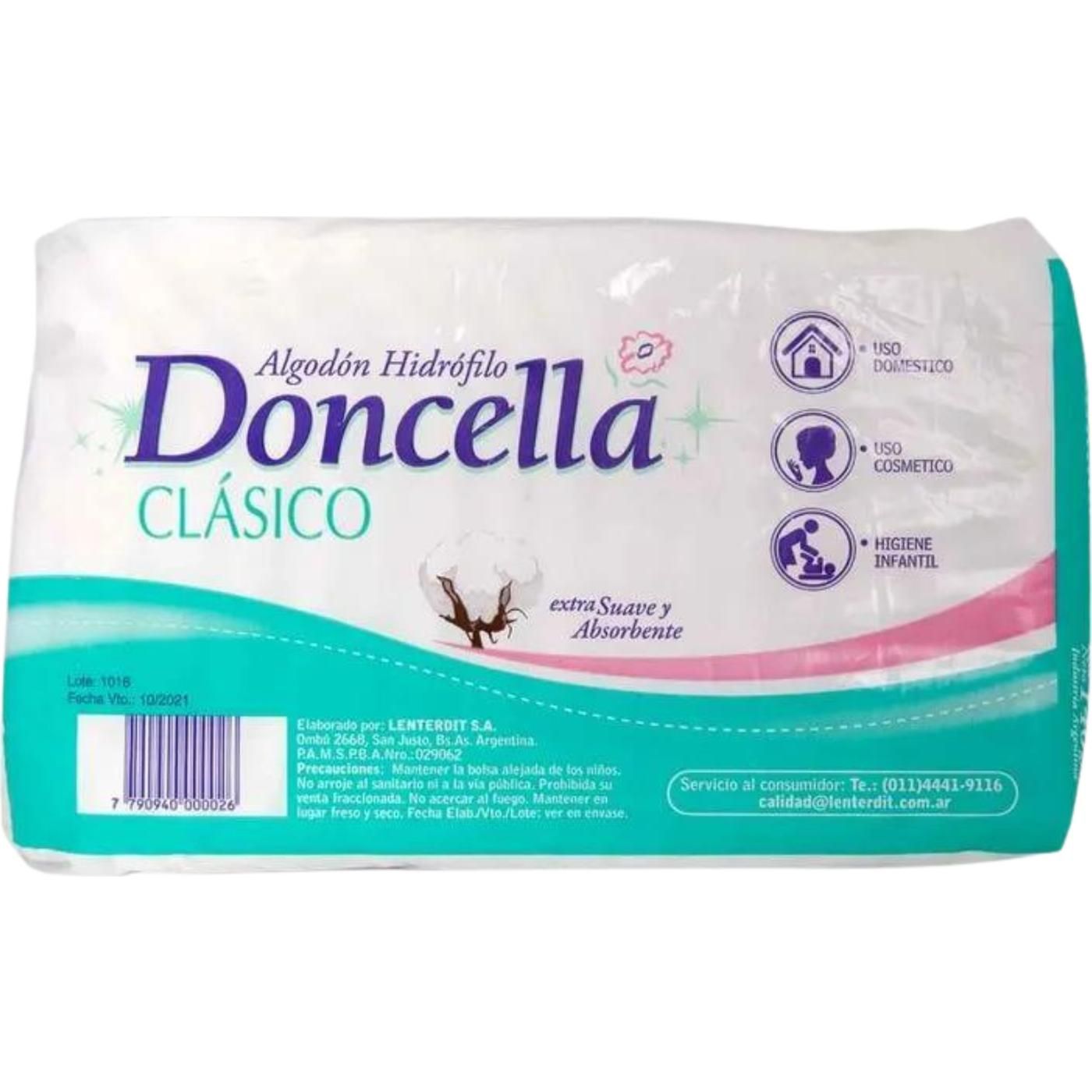 Algodón Doncella Hidrófilo 140 g