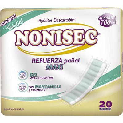 Nonisec, Aposito maxi reforzado x 20 ud