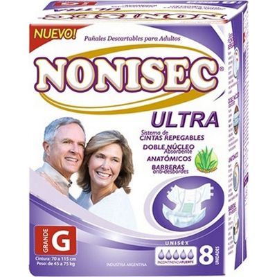 Ropa Interior Nonisec Para Incontinencia EG X 8 Unidades