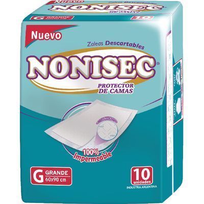 Zalea Descartable Nonisec (60x90 cm) 10 Unidades