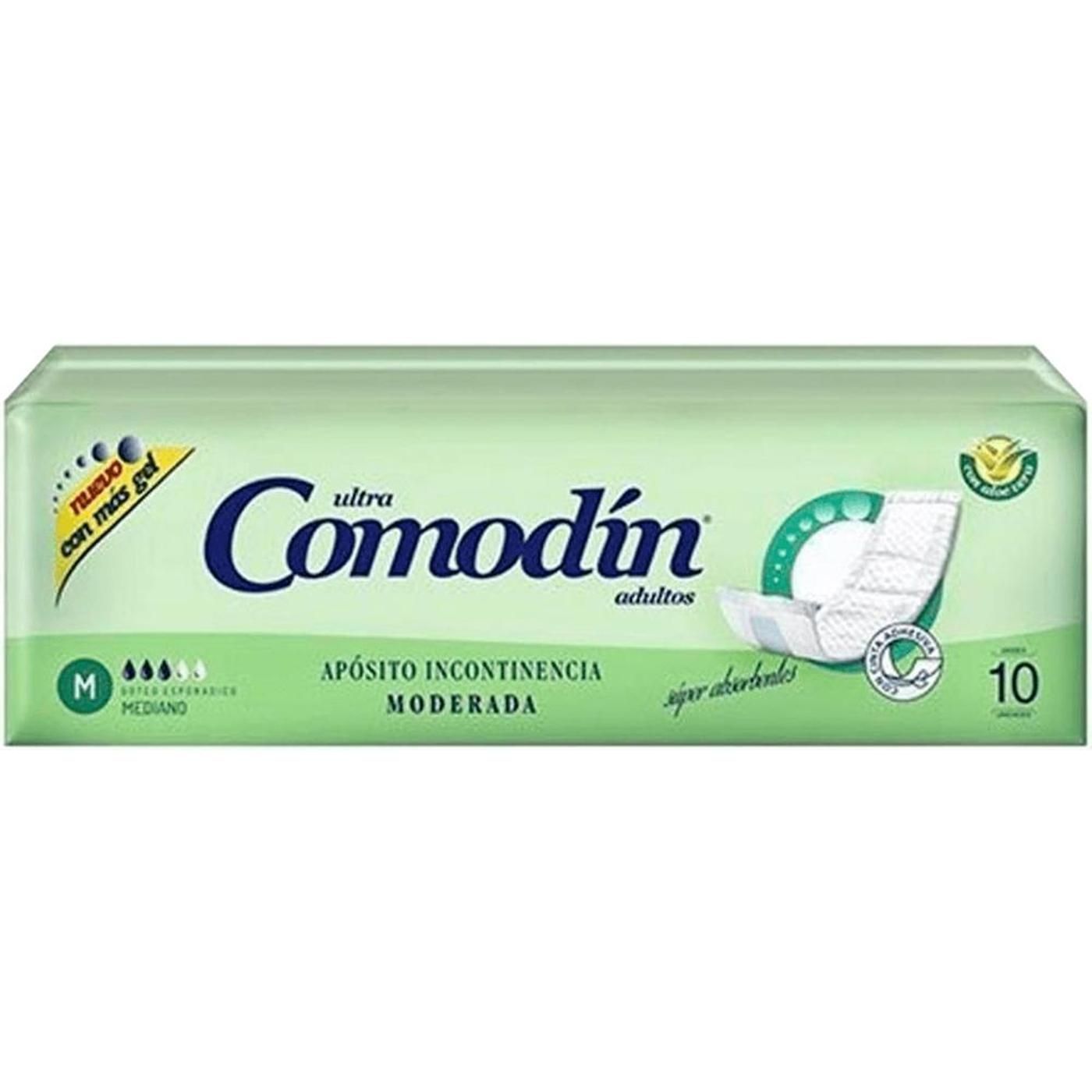Apositos Comodin Incontinencia Moderada 10 Unidades