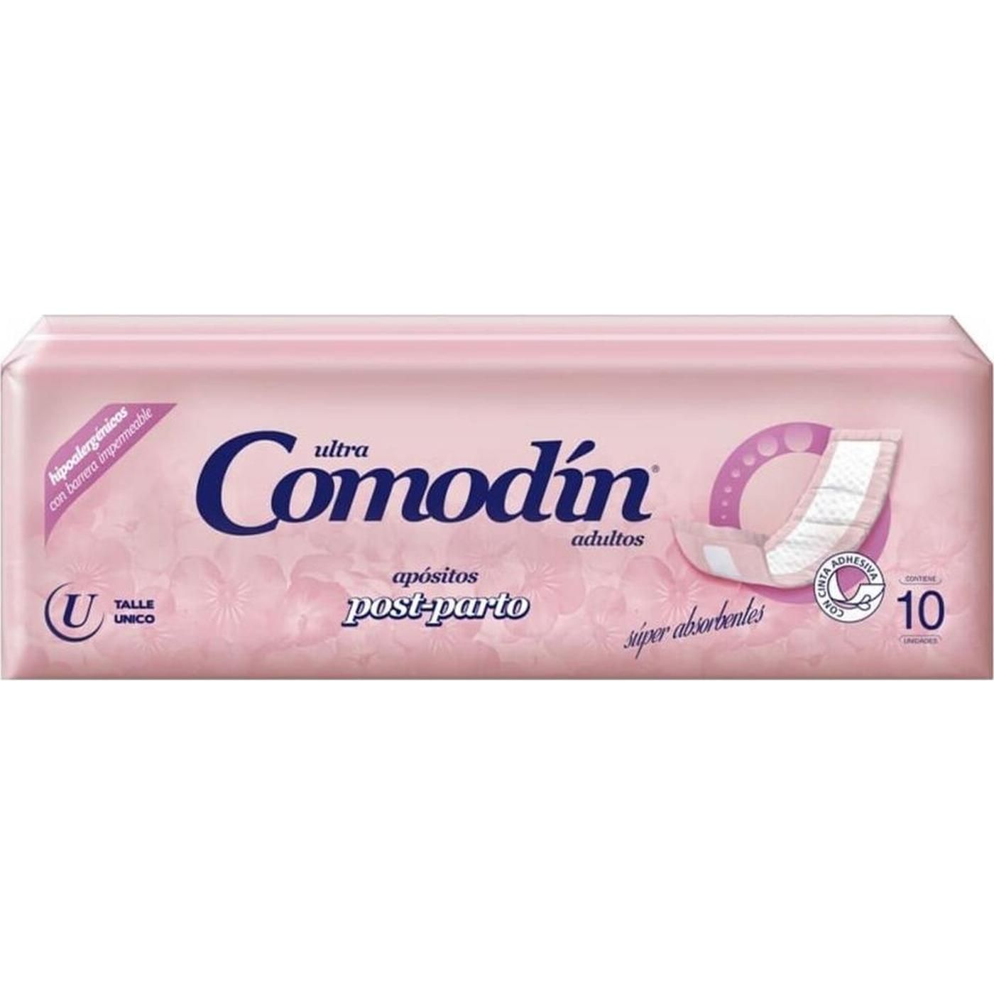 Apósitos Comodín Post Parto 10 Unidades