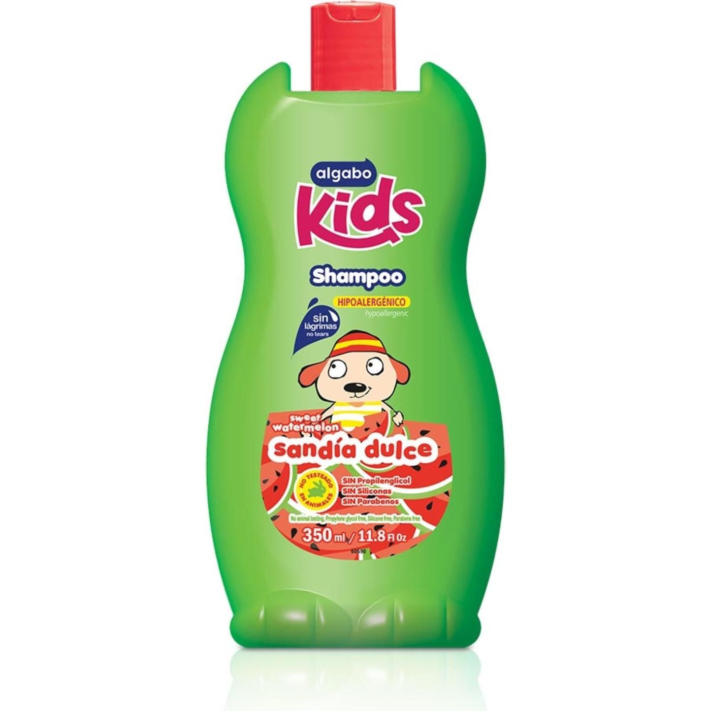 Shampoo Algabo Kids Sandía Dulce 350 ml