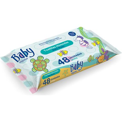 Toallitas Humedas Algabo 48 Unidades