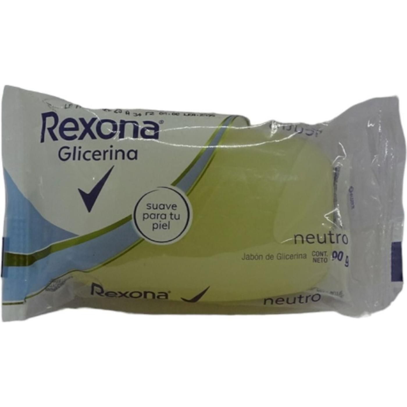 Jabón De Tocador Rexona Glicerina Neutro 90 g