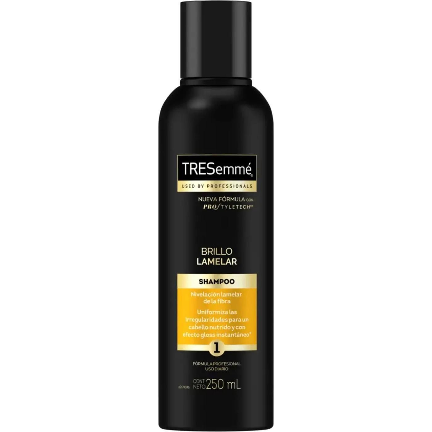 Shampoo Tresemmé Brillo Lamelar 250 ml