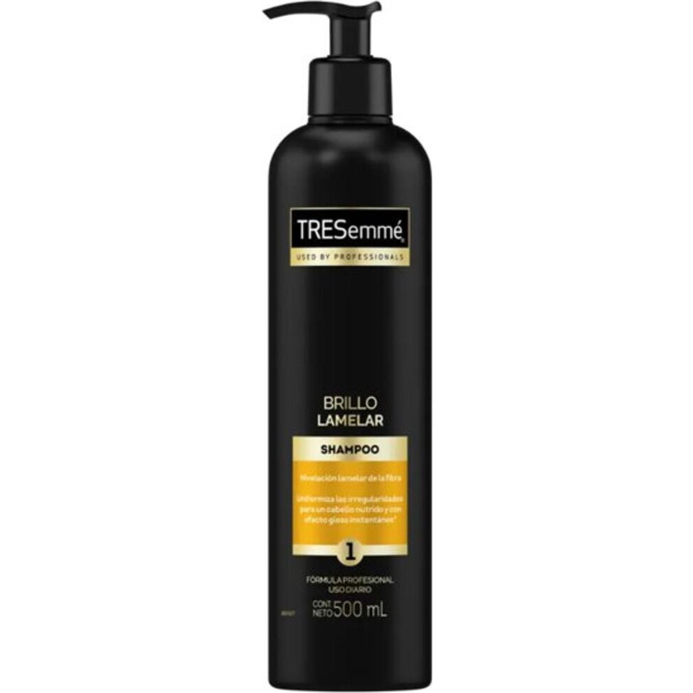 Shampoo Tresemmé Brillo Lamelar 500 ml