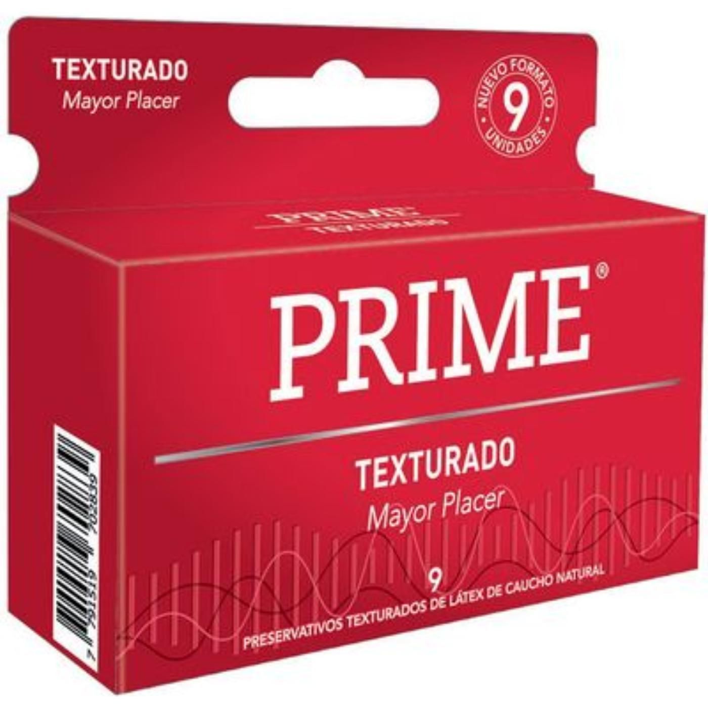 Preservativos Prime Texturado 12 Unidades