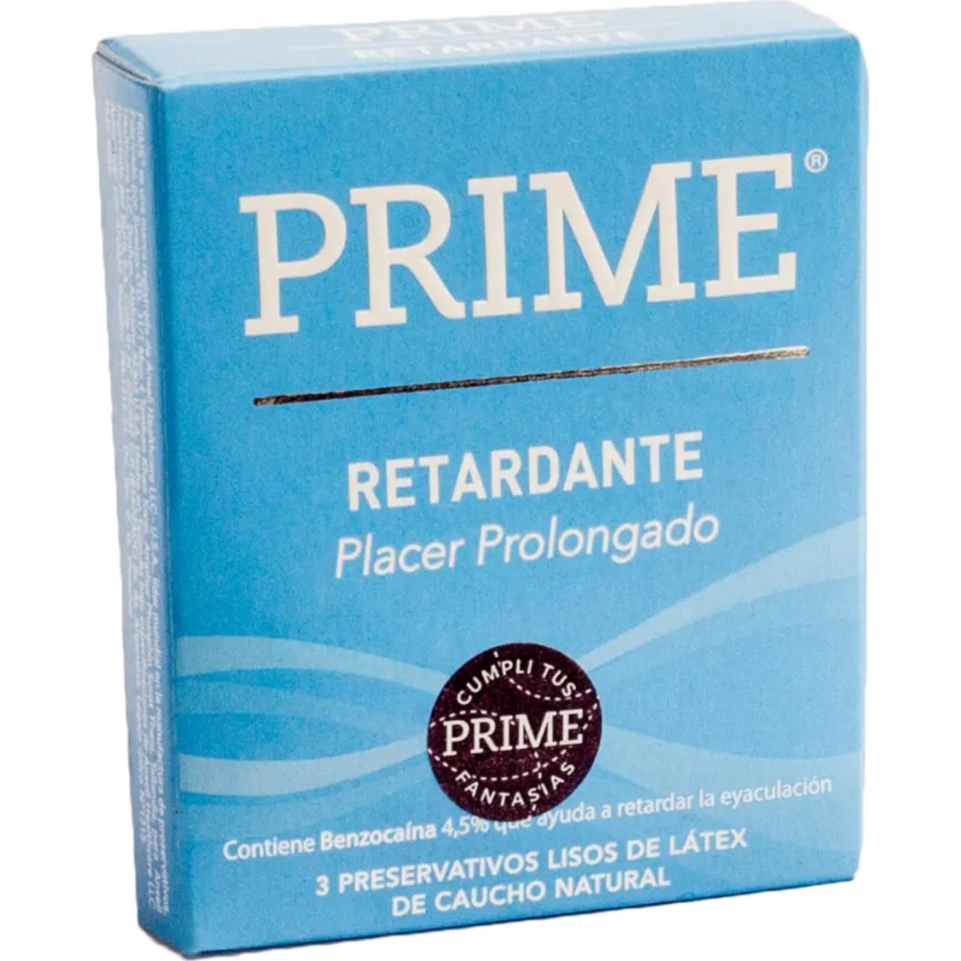 Preservativo Prime Retardante 3 Unidades