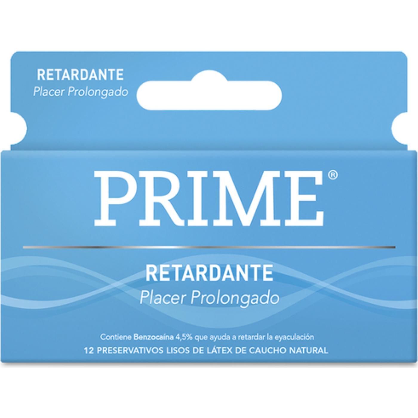 Preservativos Prime Retardante 12 Unidades