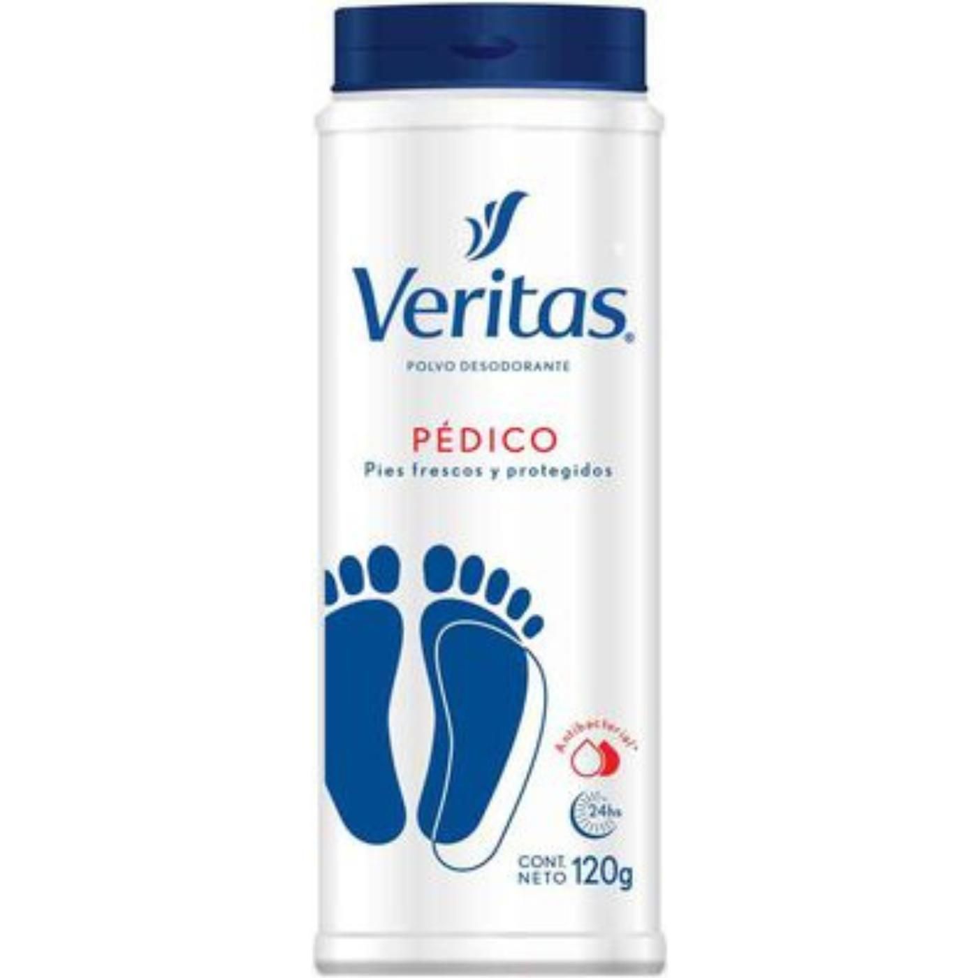 Polvo Veritas Desodorante Pédico 120 g