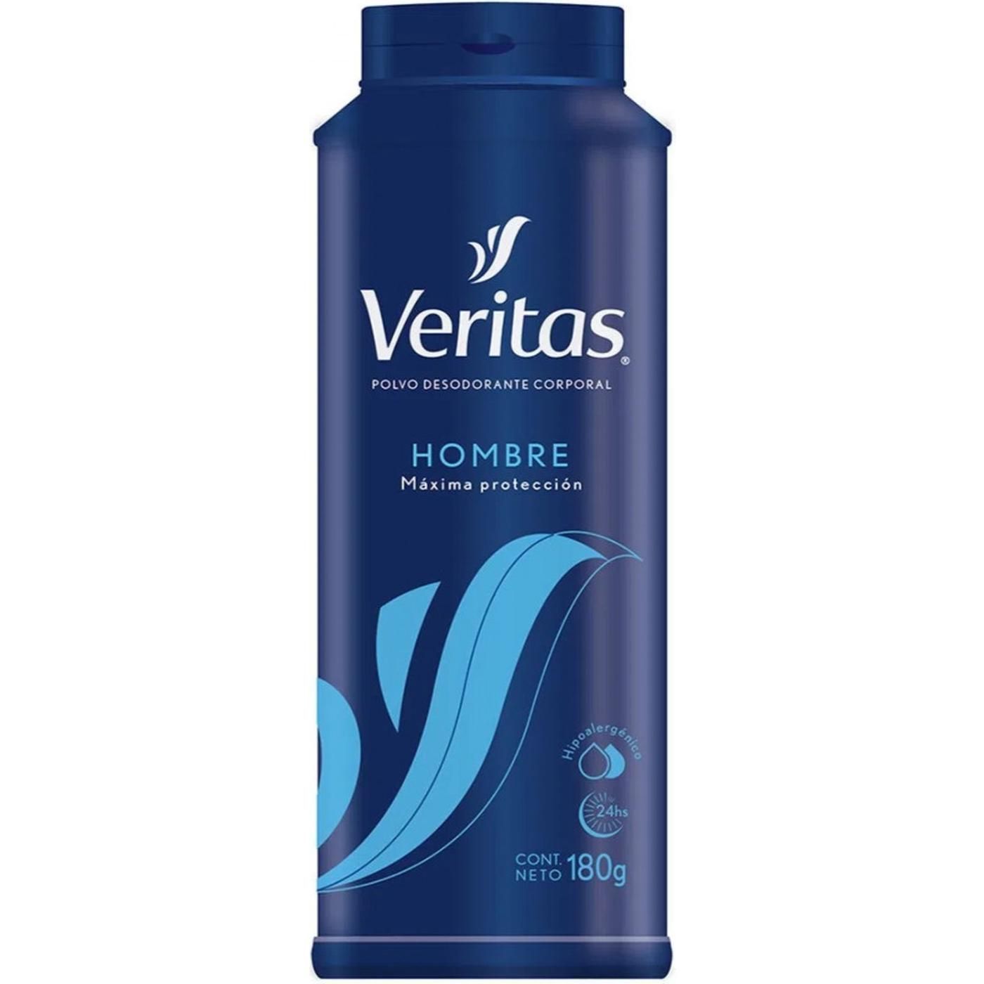 Polvo Desodorante Veritas Hombre 180 g