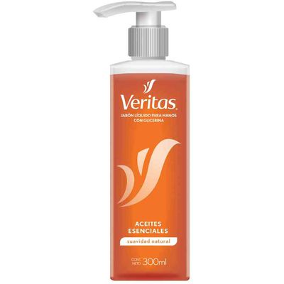 Jabón Líquido Veritas Aceites Escenciales 300 Ml