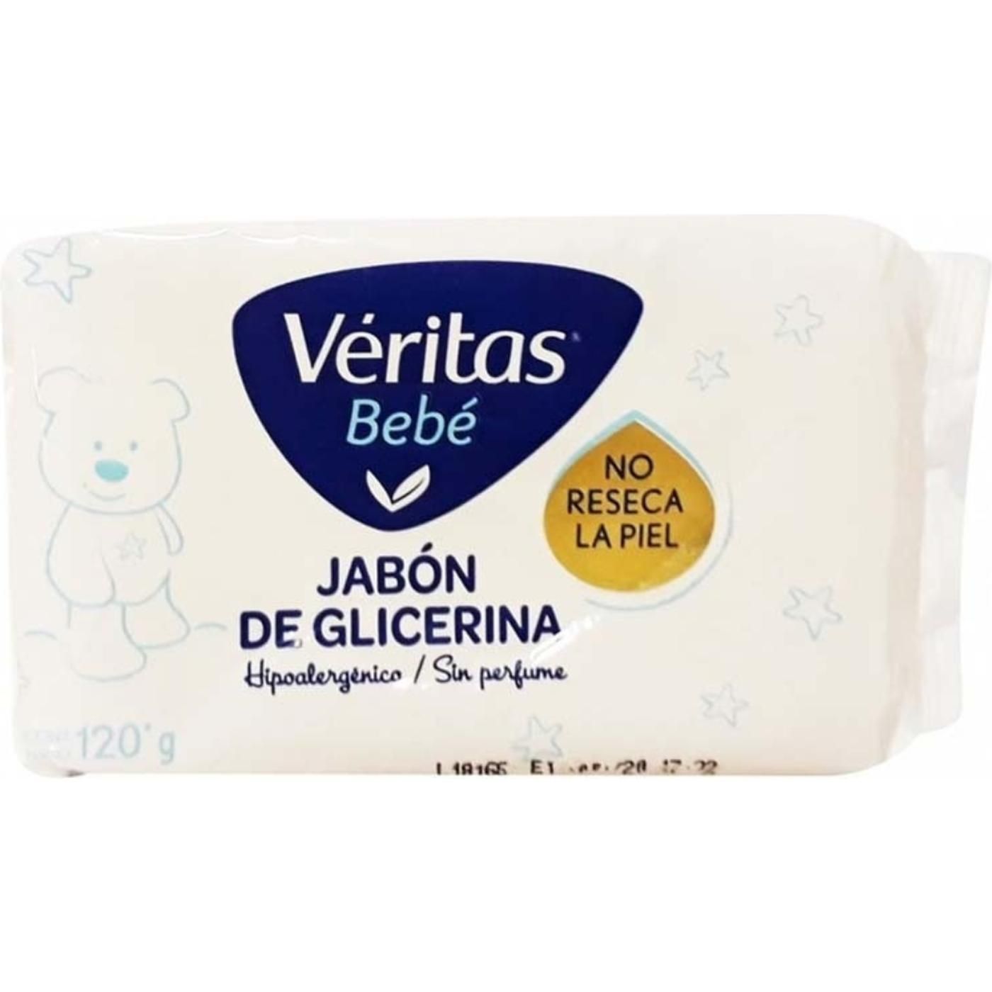 Jabón Veritas De Glicerina Bebé 120 g