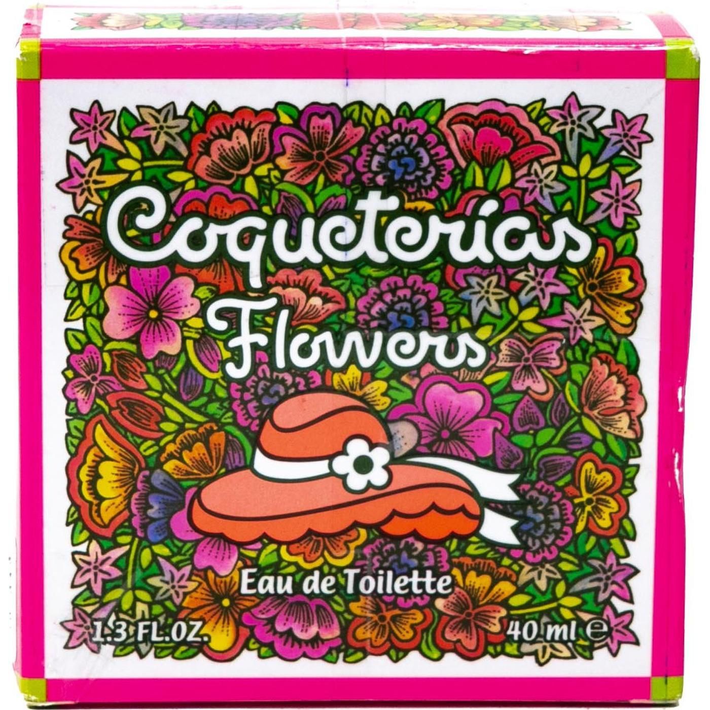Eau De Toilette Coqueterías Flowers 40 ml