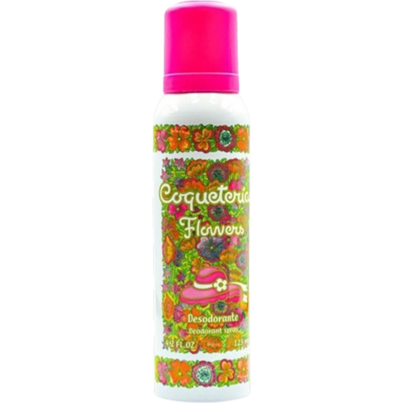 Desodorante Coqueterías Flowers 123 ml