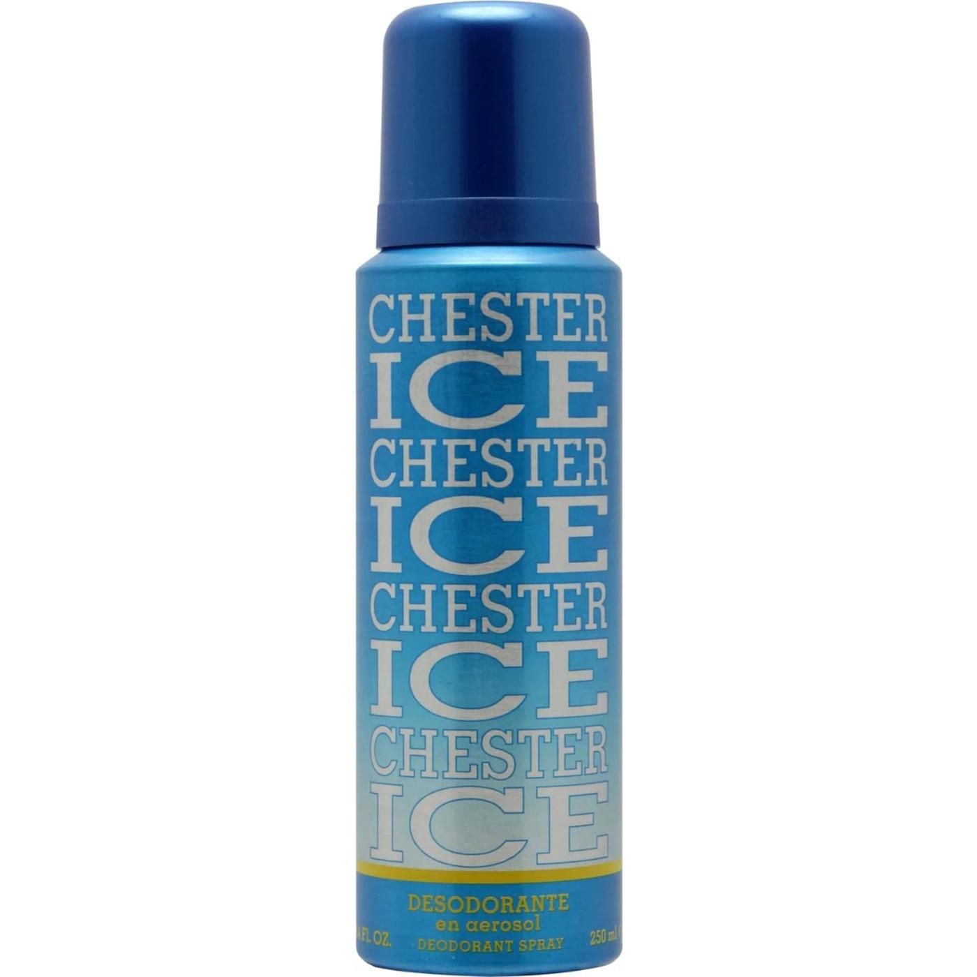 Desodorante Masculino Chester Ice En Aerosol 250 ml