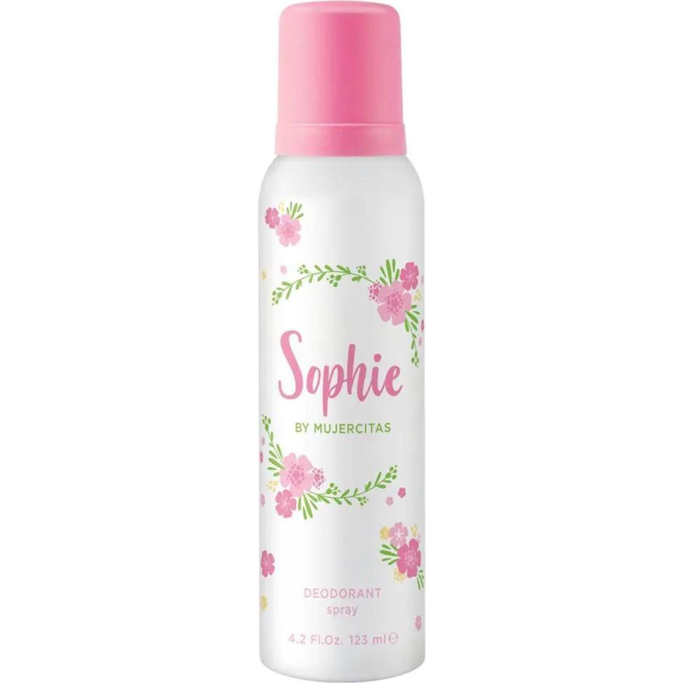 Desodorante Femenino Mujercitas Sophie En Aerosol 123 ml