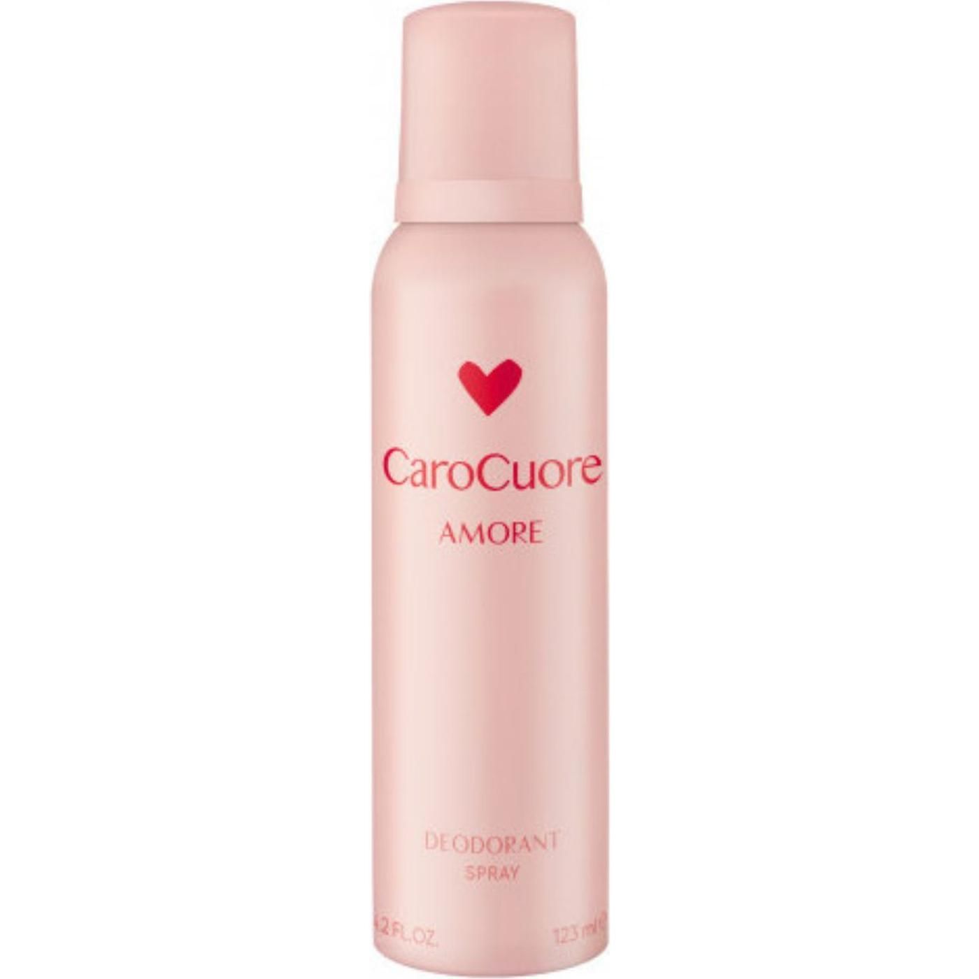 Desodorante Caro Cuore Amore Perfume En Aerosol 123 ml