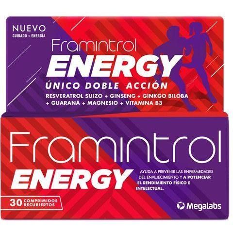 Suplemento Dietario Framintrol Energy 30 Unidades