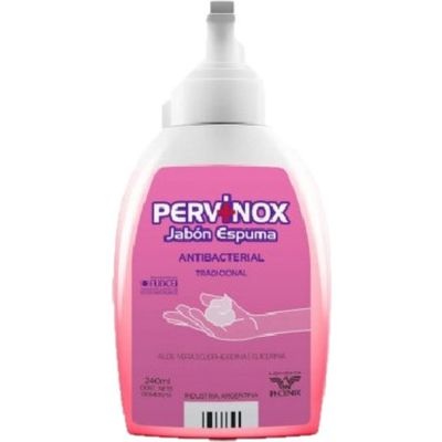 Jabon Pervinox Espuma Antibacterial 240 ml
