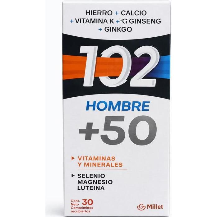 Suplemento Dietario (102 Hombre + 50) X 30 Comprimidos