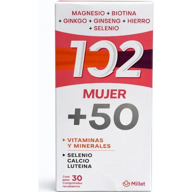 Suplemento Dietario (102 Mujer + 50) X 30 Comprimidos