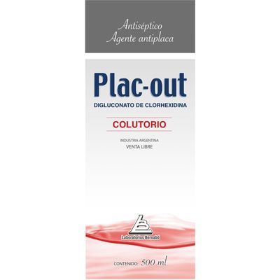 Plac Out Colutorio .X 500 Ml Laboratorios Bernabó