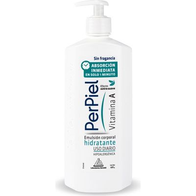 Perpiel Absorcion Inmediata Emulsion Sin Fragancia X 400G