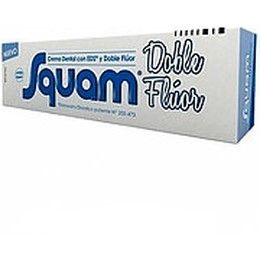 Crema Dental Squam Doble Fluor 60 G