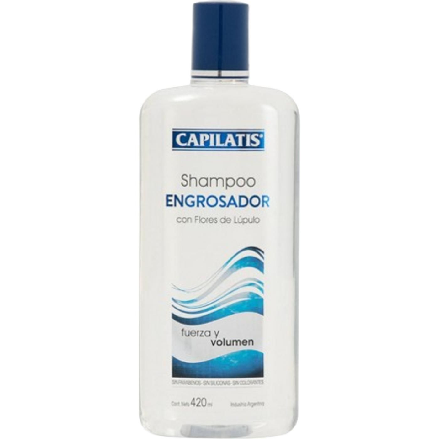 Shampoo Capilatis Engrosador Cabellos Finos 420 ml
