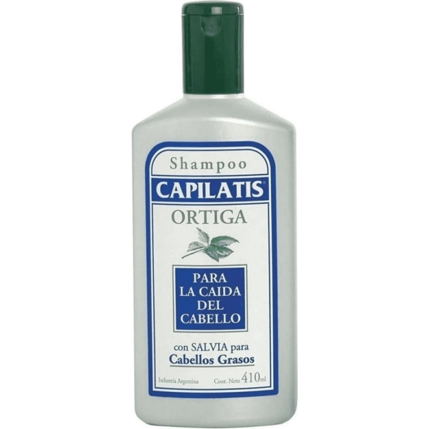 Shampoo Capilatis Ortiga Cabello Graso 410 ml
