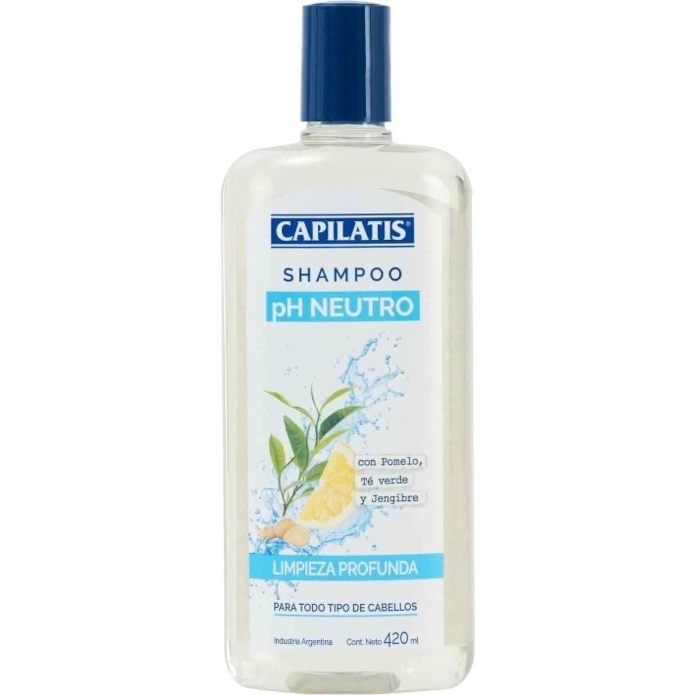 Shampoo Capilatis Limpieza Profunda Ph Neutro 420 ml