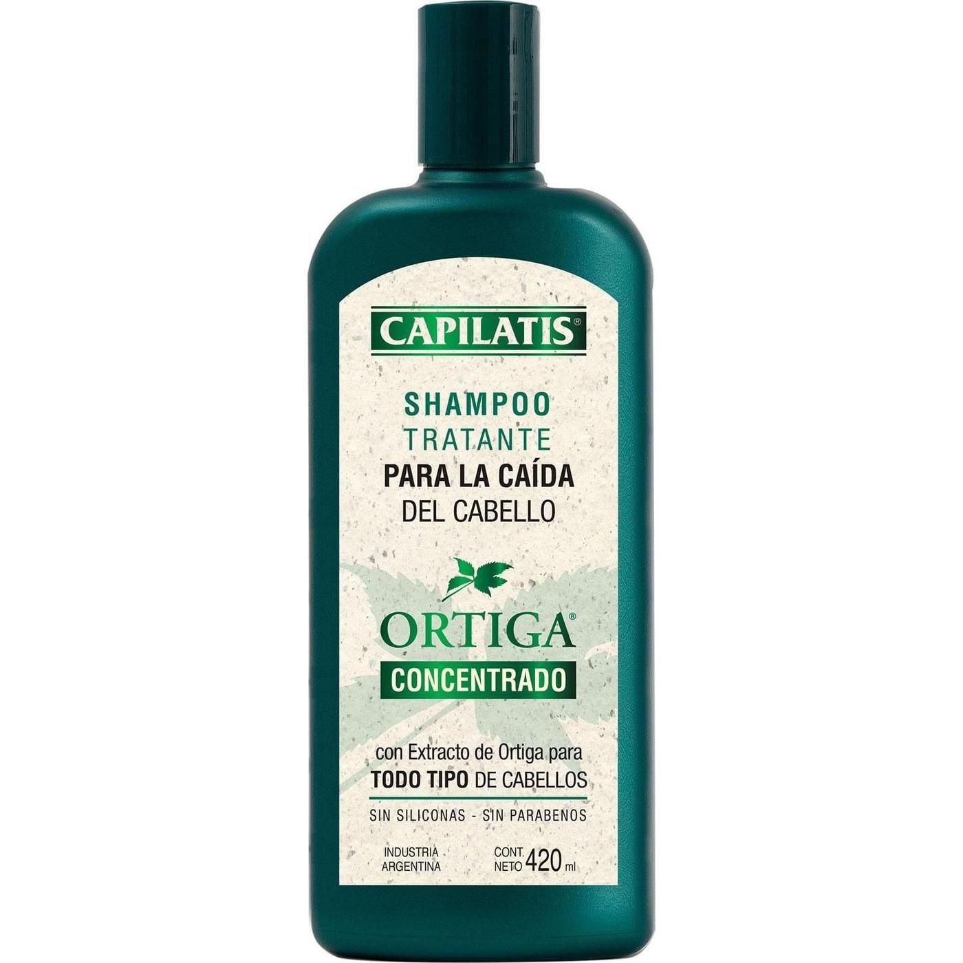 Shampoo Capilatis Ortiga Tratamiento Concentrado 420 ml