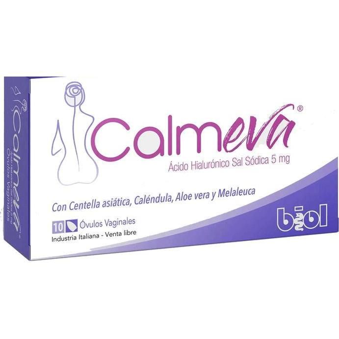 Ovulo Vaginal Calmeva Acido Hialuronico 10 Unidades