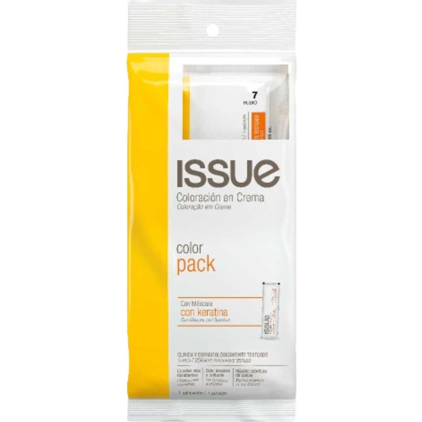 Coloración En Crema Issue Flowpack Rubio 7