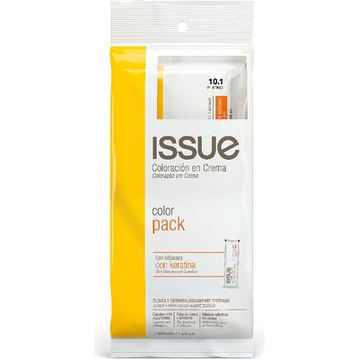 Color Pack Issue Shock Keratina Nº 10.1 Platino. 1 Unidad