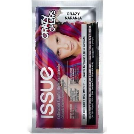 Tinte Fantasía Issue Crazy Colors Naranja 47 g