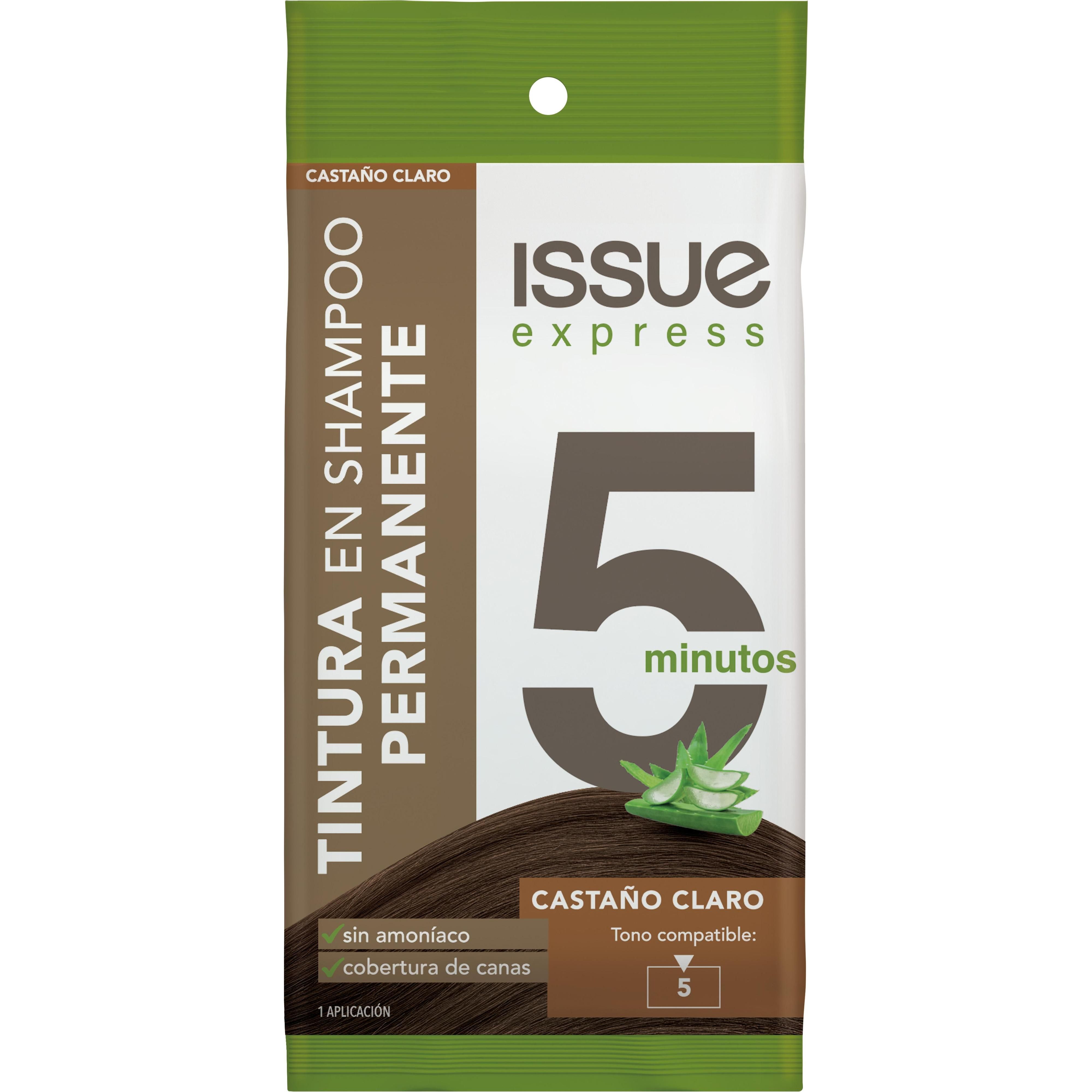 Tintura Shampoo Issue Castaño Claro 1 Unidad
